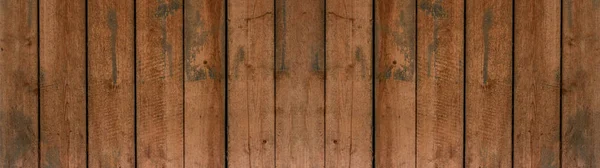 Old Brown Rustic Weathred Dark Grunge Wooden Timber Table Wall — Stock Photo, Image