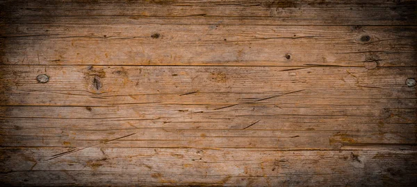 Old Brown Rustic Weathred Dark Grunge Wooden Timber Table Wall — Stock Photo, Image