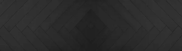 黒方解石灰色の木製のパターン正方形の菱形のハーリンボーン壁床床積層板床テクスチャ背景 — ストック写真