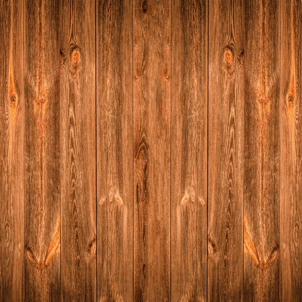 古い茶色の素朴な風化ダークグランジ木製の木のテーブルの壁の床板の質感 木製の背景正方形のトップビュー — ストック写真