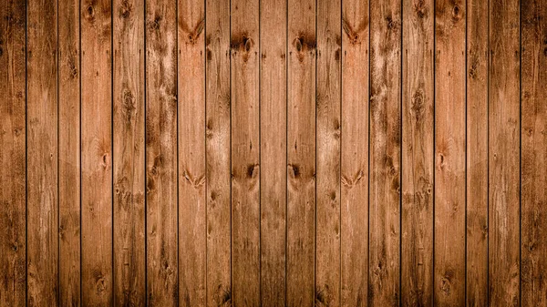 古い茶色の素朴な風化ダークグランジ木製の木のテーブルの壁の床板質感 木の背景バナートップビュー — ストック写真