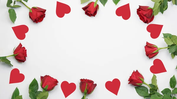 Dia Dos Namorados Dia Das Mães Fundo Amor Quadro Feito — Fotografia de Stock