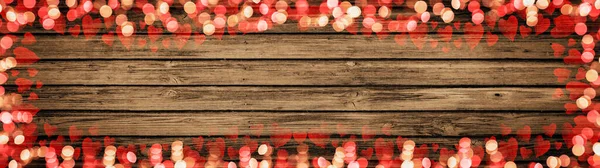 Sevgililer Günü Arkaplan Pankartı Kadar Uzun Kırsal Kahverengi Dokuya Izole — Stok fotoğraf