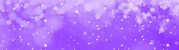 Texture Abstraite Papier Violet Festif Avec Étoiles Cristaux Glace Flocons — Photo