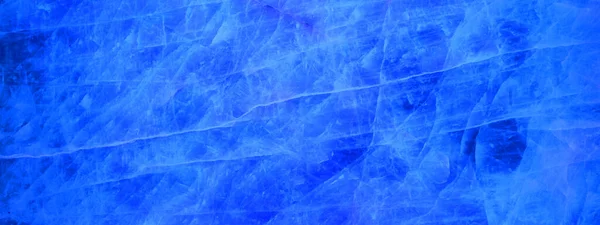 Blue Abstract Rose Quartz Marbled Texture Background Banner — Stock Photo, Image
