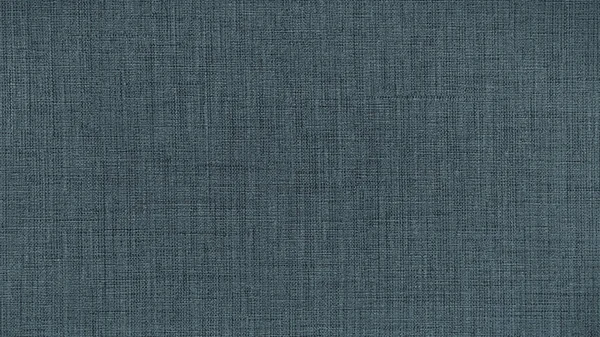 Blue Natural Cotton Linen Textile Texture Background — Stock Photo, Image
