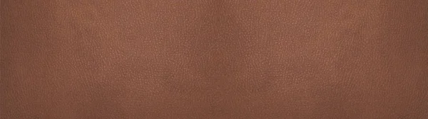 古い茶色の素朴な革 背景バナーパノラマ長い — ストック写真