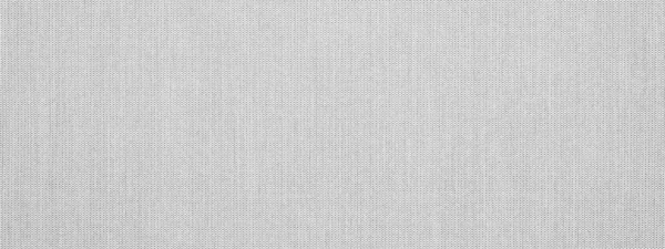 灰灰色天然棉织物面料背景横幅全景 — 图库照片