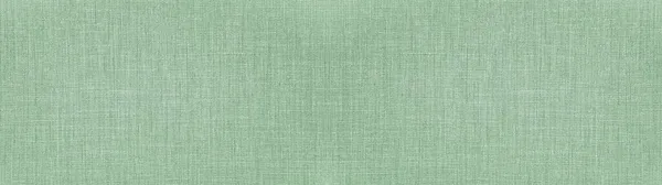 Mint Verde Natural Algodão Linho Textura Têxtil Fundo Banner Panorama — Fotografia de Stock