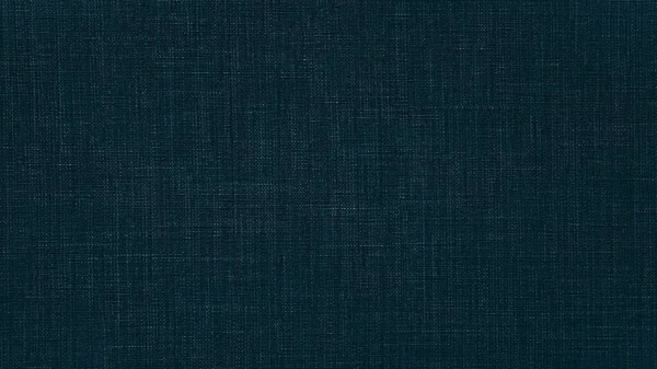 Fondo Textil Lino Algodón Natural Azul Oscuro Textura — Foto de Stock