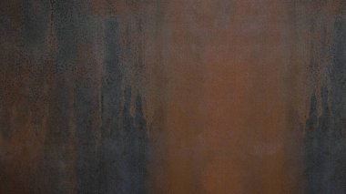 Grunge paslı koyu metal arkaplan dokusu