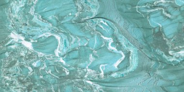 Turkuaz soyut mermer granit doğal taş desenli arka plan bankası