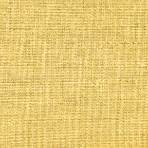 黄色のマスタード天然コットンリネンのテクスチャ背景正方形 — ストック写真