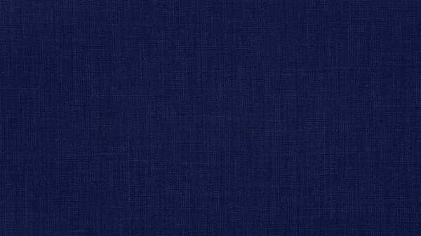Tissu Lin Coton Naturel Bleu Foncé Texture Fond — Photo