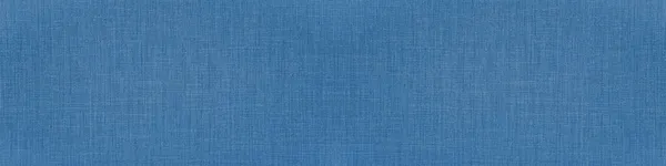 Azul Lino Algodón Natural Textura Textil Fondo Banner Panorama —  Fotos de Stock