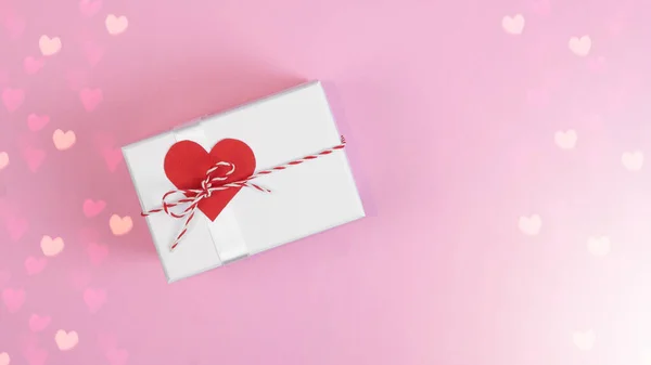 Dia Dos Namorados Love Wedding Birthd Greeting Card Template Caixa — Fotografia de Stock