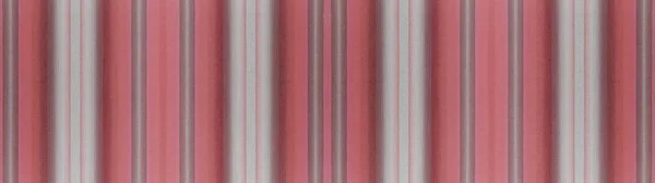 レッドグレーストライプナチュラルコットンリネンテキスタイル背景バナーパノラマ — ストック写真