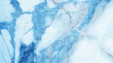 Mermer arka plan panoraması - Yüksek çözünürlüklü soyut beyaz mavi Carrara mermer taş dokusu