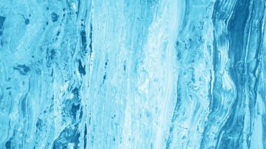 Turkuaz akuamarin beyaz soyut mermer granit doğal taş desenli arka plan panoraması