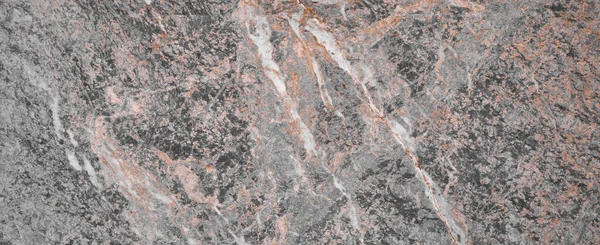 Marrón Gris Abstracto Mármol Granito Piedra Natural Textura Panorama —  Fotos de Stock