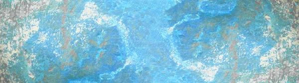 Абстрактний Синій Бірюзовий Аквамарин Барвистий Мармур Граніт Натуральний Камінь Океан — стокове фото