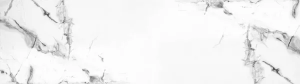 Мраморный Фон Баннера Панорама Высокое Разрешение Белого Серого Цвета Каррарский — стоковое фото