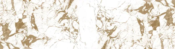 Мраморный Фон Баннера Панорама Высокое Разрешение Белого Коричневого Цвета Каррарский — стоковое фото