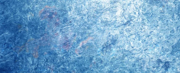 Azul Branco Brilhante Grunge Polido Telhas Pedra Natural Terraço Lajes — Fotografia de Stock