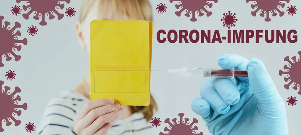 Corona Virus Covid Medicina Salute — Foto Stock