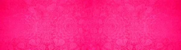 Vieux Abstrait Rose Magenta Vintage Shabby Patchwork Fleur Motif Carreaux — Photo