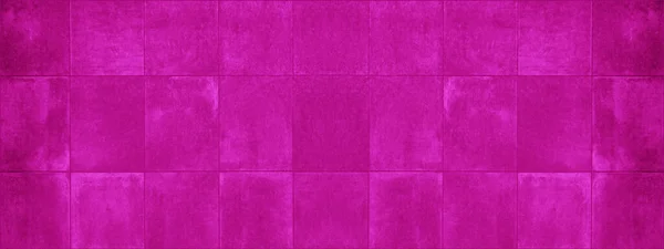 Nahtloser Grunge Dunkel Abstrakt Rosa Farbig Bunt Quadratisch Mosaik Beton — Stockfoto