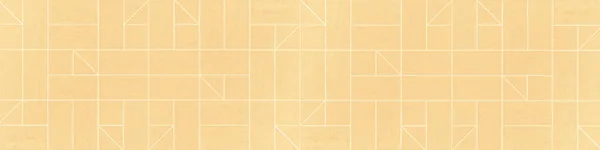 Sem Costura Bege Amarelo Colorido Geométrico Concreto Pedra Cimento Retângulo — Fotografia de Stock