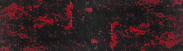 Black Red Rustic Grunge Abstract Exfoliated Painted Spotted Texture Background — Stock Photo, Image