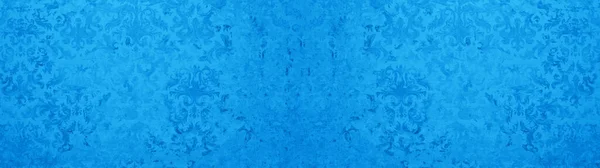 Gamla Mörkblå Vintage Shabby Lapptäcke Kakel Sten Betong Vägg Textur — Stockfoto