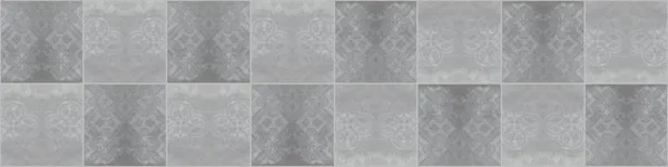 Šedá Bílá Světlé Bezešvé Grunge Opotřebované Retro Geometrické Náměstí Mozaika — Stock fotografie