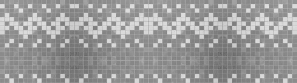 Bezwzględny Grunge Szary Szary Biały Kwadrat Mozaika Beton Kamień Ściany — Zdjęcie stockowe