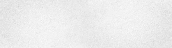 Branco Pintado Áspero Gesso Fachada Textura Fundo Banner Panorama — Fotografia de Stock