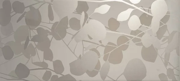 Seamless Beige Flower Motif Print Tile Wallpaper Pattern Wall Texture — Stock Photo, Image