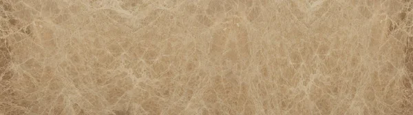 Marmurkowy Baner Tła Panorama Wysokiej Rozdzielczości Abstrakcyjny Biały Brązowy Beżowy — Zdjęcie stockowe