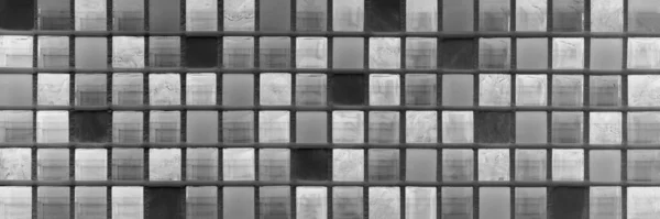 Czarny Antracyt Szary Szary Biały Abstrakcyjny Grunge Bezszwowy Szkło Kwadrat — Zdjęcie stockowe