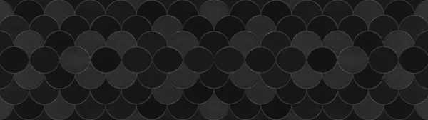 Antracite Preto Escuro Sem Costura Grunge Abstrato Sereia Escalas Padrão — Fotografia de Stock