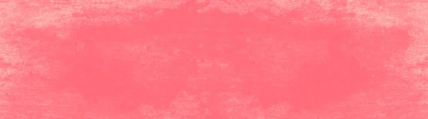 Abstrait Aquarelle Rose Peint Texture Papier Fond Bannière Panorama — Photo