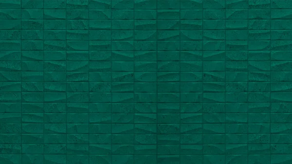 Retângulo Geométrico Pedra Verde Cimento Telhas Textura Fundo — Fotografia de Stock