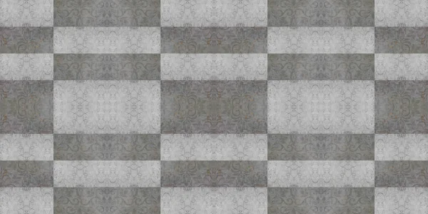 Grunge Seamless Gray Grey White Anthracite Vintage Worn Retro Geometric — Stock Photo, Image