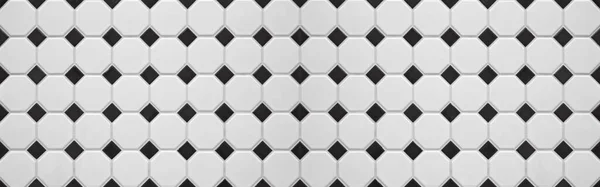 Czarny Biały Abstrakcyjny Grunge Bezszwowy Geometryczny Sześciokątny Diament Kwadratowy Romb — Zdjęcie stockowe