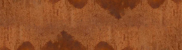 Grunge Weathered Rusty Orange Brown Metal Corten Steel Stone Background — Stock Photo, Image