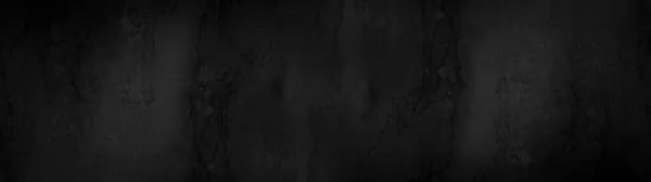 Abstrakte Schwarze Farbe Abstrakte Aquarell Papiermuster Teture Hintergrund Banner Panorama — Stockfoto