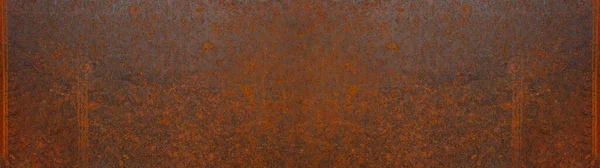 Grunge Rusty Orange Brown Metal Corten Steel Stone Background Texture — Stock Photo, Image