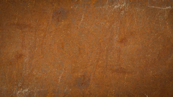 光沢のあるオレンジ色の褐色の金属コルテン鋼製の石の背景色 — ストック写真