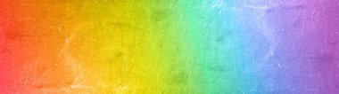 Soyut renkli gökkuşağı renkleri boyalı grunge taşı beton beton karatahta karatahta duvar zemin dokusu arka plan panorama